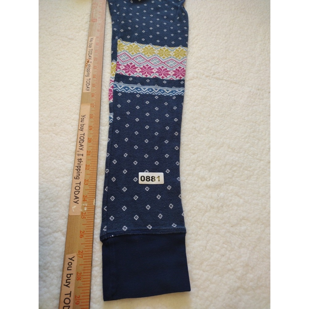 Victoria Secret Pajamas Pants Woman's Medium Multicolor‎ Elastic Waist Mid Rise - Picture 6 of 7